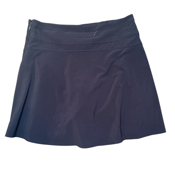 Athleta Navy Blue Athletic Skort with Built-In Shorts Size 12 - Picture 2 of 7